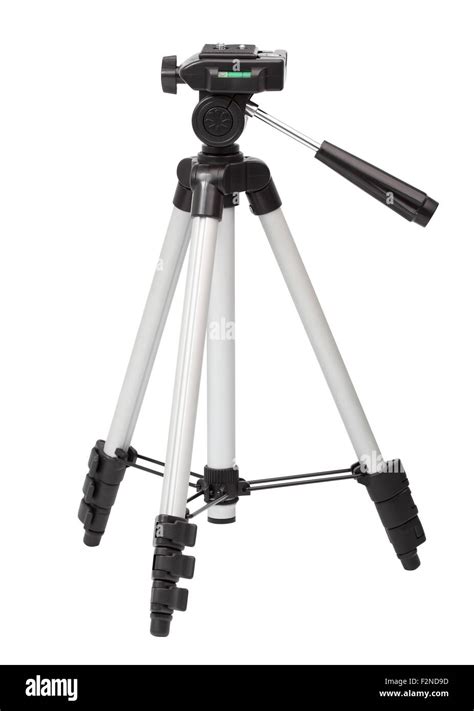 Tripod Isolated With Clipping Path Stock Photo Alamy