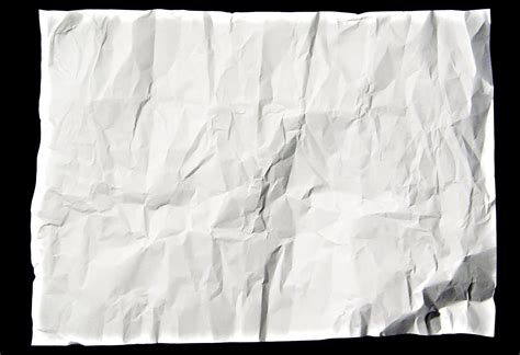 Blank Wrinkled Paper Free Photo Download Freeimages