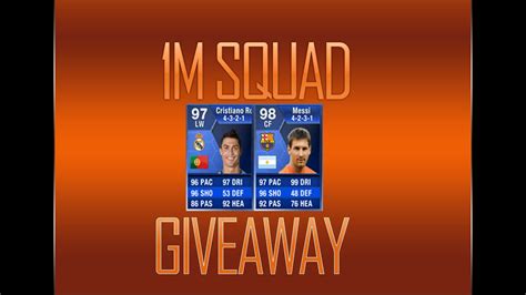 Fifa 13 Ultimate Team 1m Giveaway Ps3 Given Youtube
