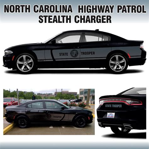 North Carolina Highway Patrol Stealth Charger Bilbozodecals