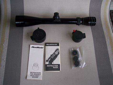 Redfield 3x9 Sniper Type Scope Accu Trac Usmc M40 Minty Ebay