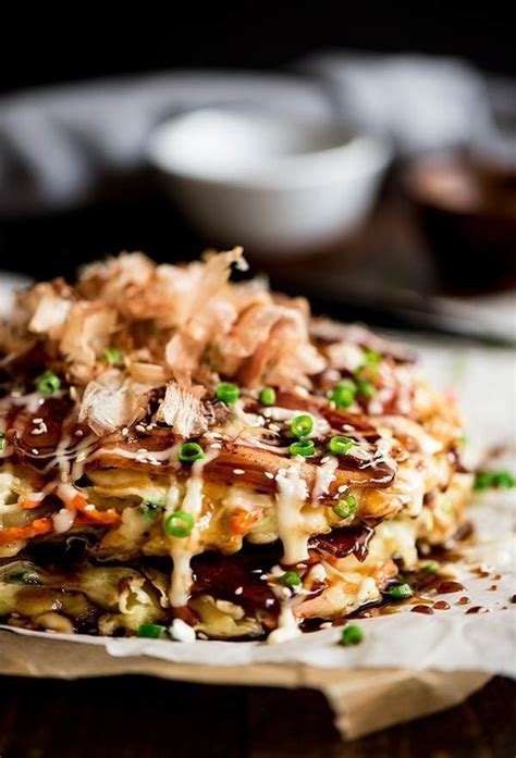 Okonomiyaki Japanese Dishes Recipes Okonomiyaki Sauce