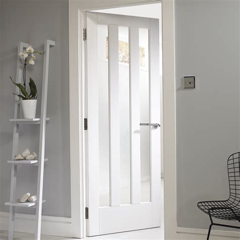 Jeld Wen 3 Panel White Glazed Internal Door & Reviews ...