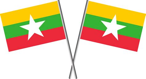 Myanmar Flag PNG PNG