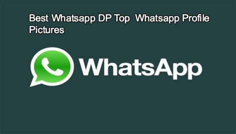 100 Best Whatsapp Dp Top Whatsapp Profile Pictures