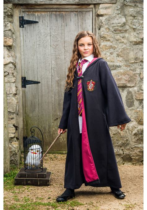 Child Deluxe Hermione Girls Costume Wizard Costume
