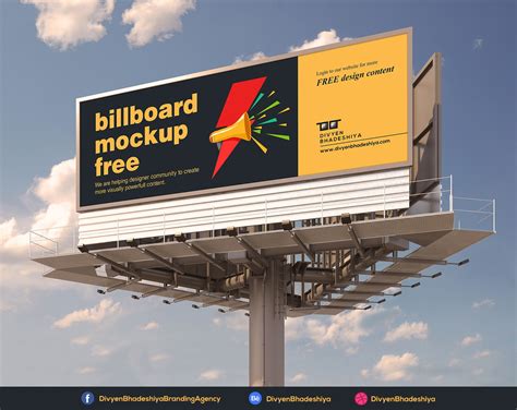 Billboard Mockup PSD Free Download 2 Rajkot Gujarat India