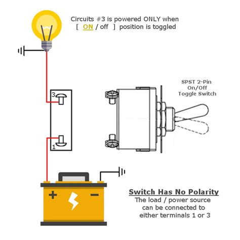 Basic Toggle Switch Wiring Diagram