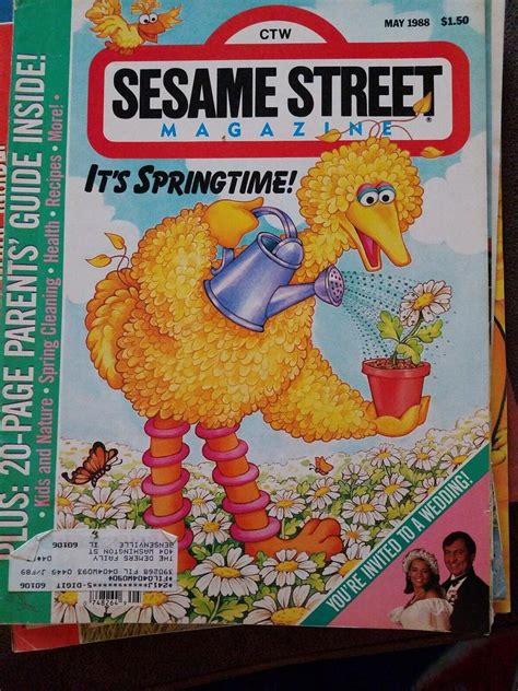 Ctw Sesame Street Magazines March December 1988 2027092018