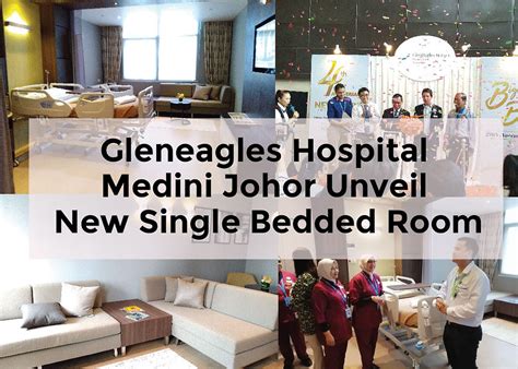 Gleneagles Hospital Medini Johor Unveil New Single Bedded Room