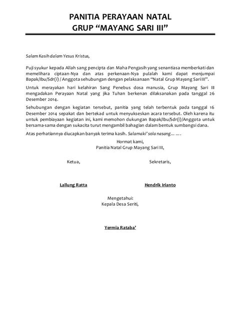 Contoh Proposal Dana Natal – Lukisan