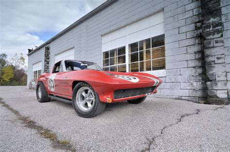 1963 Corvette Z06 Race Car Red Classic Old Usa 4288x2848 10