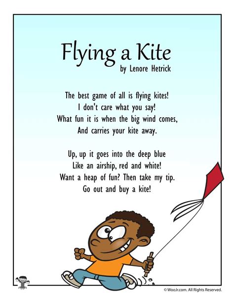 Poems For Kindergarten