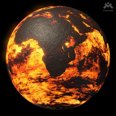 3d Model Scorched Earth 8k Pbr Vr Ar Low Poly Animated Cgtrader