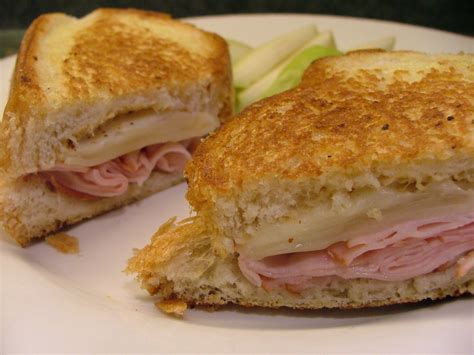 Grilled Ham And Swiss Cheese Sandwich And We Have A Winner For The Chef