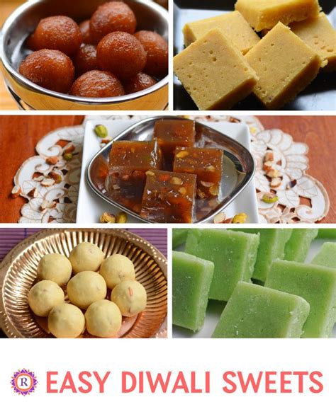 Easy Diwali Sweets Indian Diwali Sweets Raks Kitchen