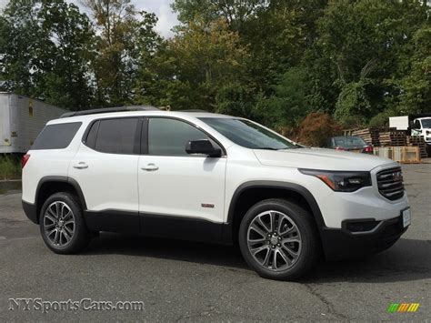 2017 Gmc Acadia All Terrain Slt Awd In White Frost Tricoat Photo 3