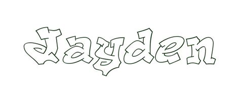 Jayden Name Coloring Pages Coloring Coloring Pages