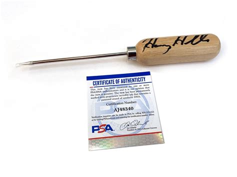 Henry Hill Mobster Who Inspired Goodfellas Autographed Ice Pick Ebay