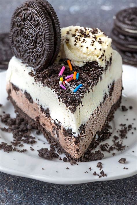 Cookies And Cream Oreo Ice Cream Cake So Easy To Make With A Soft