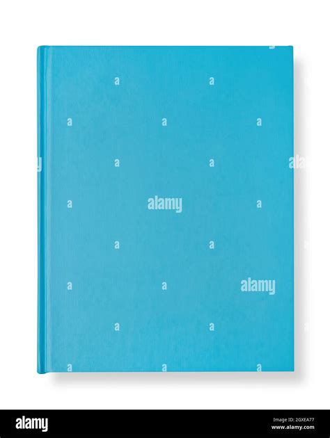 Blank Book Cover On White Background Stock Photo Alamy