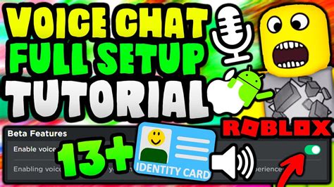 Roblox Voice Chat Full Setup Tutorial How To Setup Fast And Easy