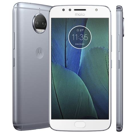 Smartphone Motorola Moto G5s Plus Xt1802 Azul Topázio 32gb Tela 55