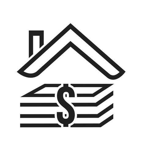Home Loan Line Icon Iconbunny