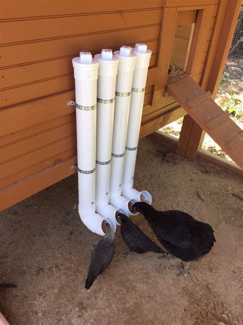 Pvc Chicken Feeder 8 Steps With Pictures Instructables