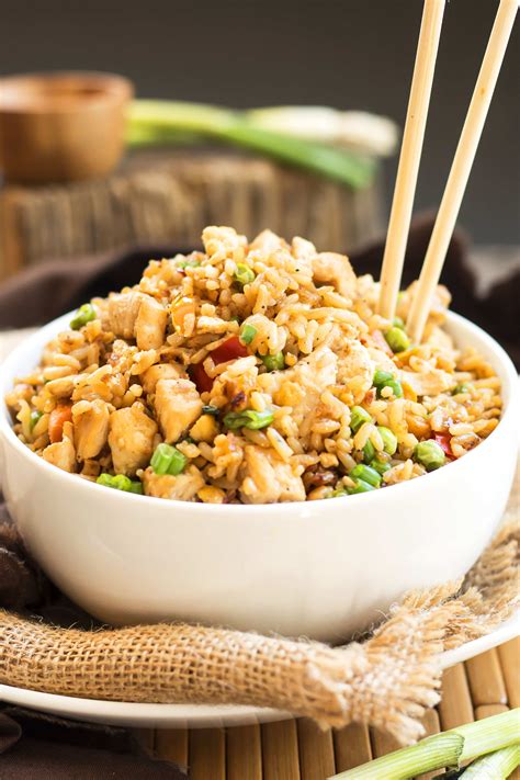 I don't usually like fried chicken just due to. Gluten Free Chicken Fried Rice | Simple + Easy Fried Rice ...