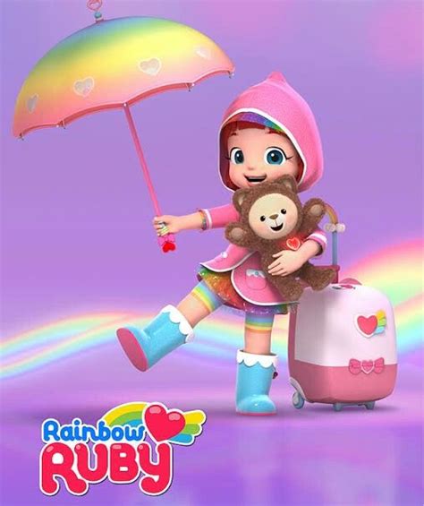 Rainbow Ruby Ulang Tahun Poster Musim Kartu Ulang Tahun