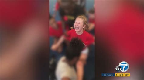 Videos Show Colorado High Babe Cheerleader Forced Into Splits Abc Com