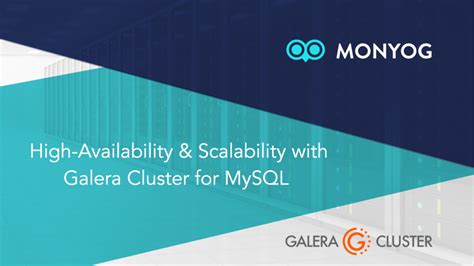 Highlights High Availability And Scalability With Galera Cluster For