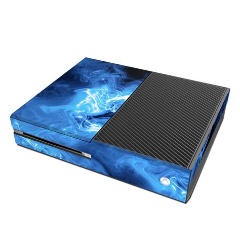 Microsoft Xbox One Skin Blue Quantum Waves By Gaming Decalgirl