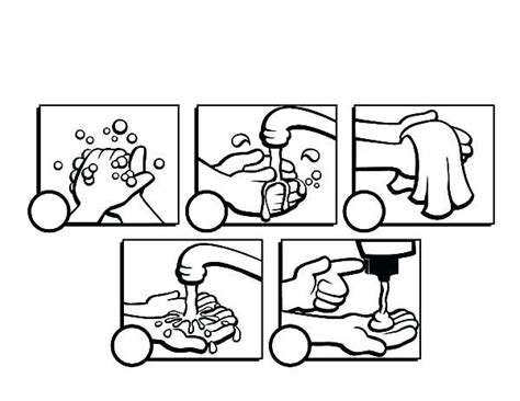 A 'wash your hands' coloring book by silver lake artist. Washing Hands Coloring Page Hand Pages For Kids | Hand ...