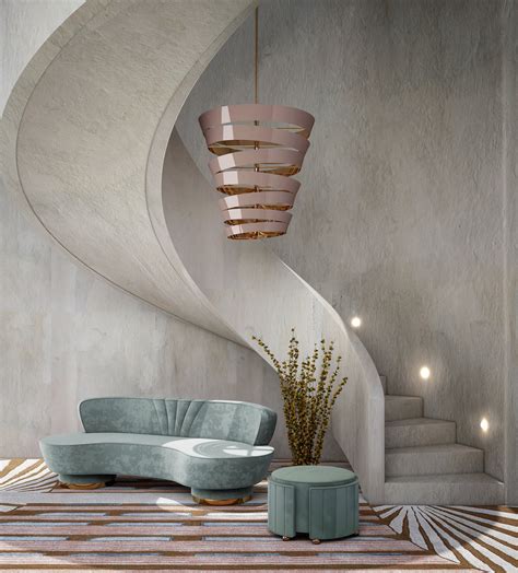 Bleached Coral Pantone Of The Year 2020 Staircase Design Modern