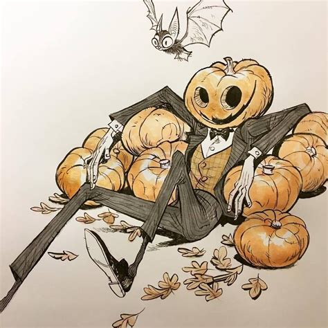 The 25 Best Pumpkin Head Ideas On Pinterest Halloween Drawings
