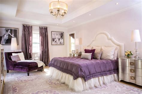 Classic glamorous bedroom decorating ideas include beautiful curtains, rich drapes, vintage furniture and upholstery fabrics in soft neutral color. Glamorous Bedrooms for Some Weekend Eye Candy ...