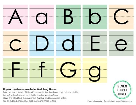 Printable Lower Case Letters Pdf Uppercase And Lowercase Cursive