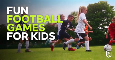 Fun Football Games For Kids 5 Drills They Will Love