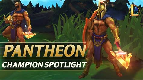 Pantheon Rework Champion Spotlight League Of Legends Youtube