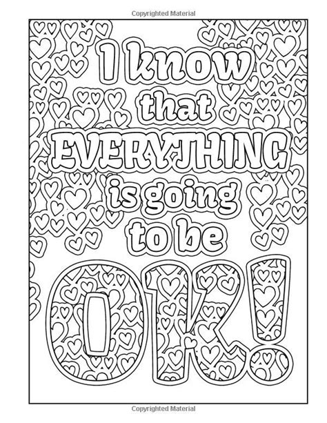 41 Simple Design Quote Mindfulness Coloring Pages For Adults For Adult