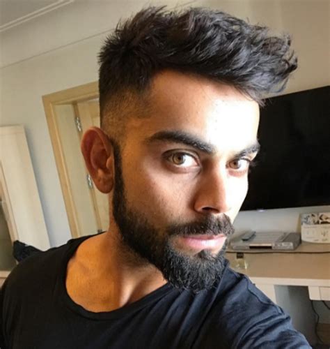 You can cut your hair many different lengths; Virat Kohli Hairstyles - Stylish and Worth Trying for ...
