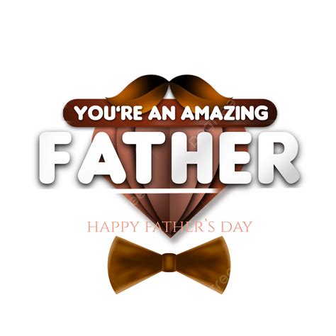 fathers day 3d vector happy father s day 3d text for celebration daddy 3d father png image