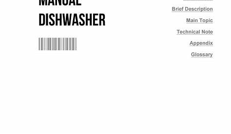 Bosch owners manual dishwasher by GeorgeJohnson22011 - Issuu