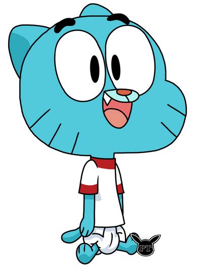 Diapered Gumball By Pikatrooper123 On Deviantart