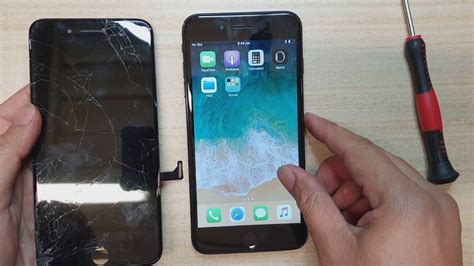 How To Replace Broken Screen In Details For Iphone 7 Plus 2020 Update