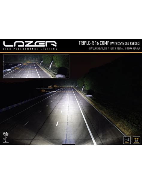 Lentille Pour Barre Led Triple R Gen Lazer Lamps