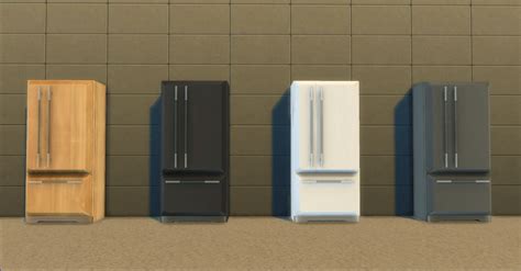 Refrigerators Sims 4 Kitchen Sims 4 Cc Furniture Sims