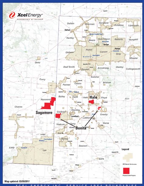 Xcel Energy Service Area Map Energy Etfs